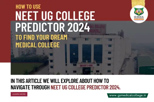 How to use NEET UG College Predictor 2024 to find your dream Medical College?