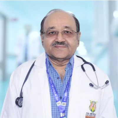 Dr. SK Gupta Hod of General Medicine Department in GS Medical College & Hospital